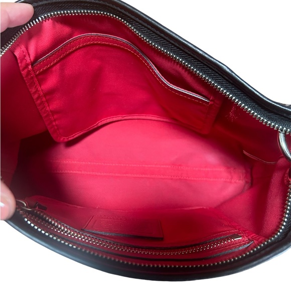 Coach Signature with Stripe shoulder / crossbody bag - Picture 11 of 14